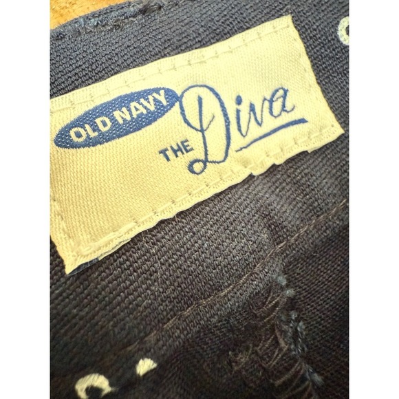 Old Navy Anchor Navy The Diva Ankle Trouser Pants Size 8 Navy White NWT - Picture 9 of 9
